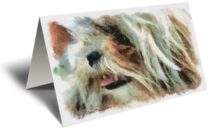 There's a Dog In Here Somewhere Gift Greeting Card