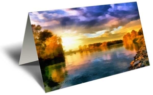 The River Winds Gift Greeting Card