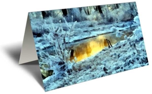 Ice Storm Gift Greeting Card
