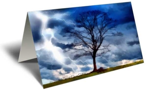 Lightning Storm Gift Greeting Card