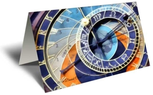 Town Hall Clock Gift Greeting Card