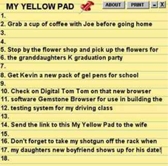 My Yellow Pad
