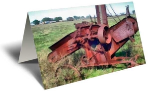 The Big Wood Cutter Gift Greeting Card