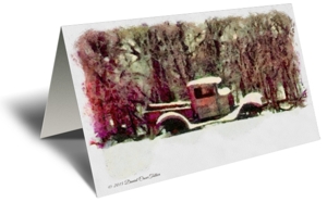 Whats Left of a Model T Gift Greeting Card