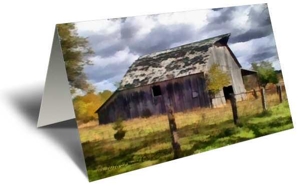 The Old Barn Gift Greeting Card