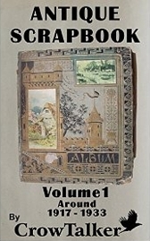 Antique Scrapbook 1917 - 1933 Volume 1