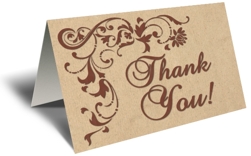 Our XLD CARDS selection of Thank You cards is an ongoing project. There are so many ways we want to give people to say thank you to friends and family members as well as business customers.